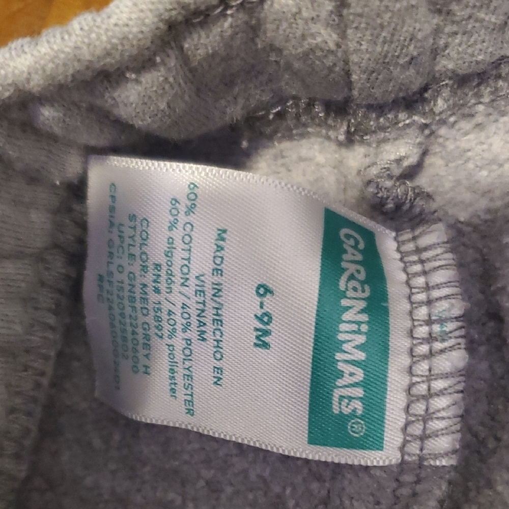 🐻 Garanimals Gray Kids Joggers - Picture 2 of 3